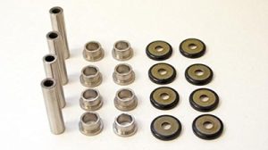 YAMAHA BIG BEAR 400,GRIZZLY 450,660,700 REAR A-ARM REBUILD KIT,BUSHINGS,SLEEVS
