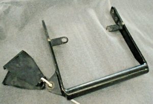 YAMAHA YFZ450R YFZ450X YFZ 450R 450X BLACK ALUMINUM REAR GRAB BAR & FENDER MOUNT