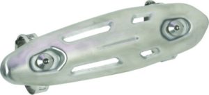 ATV, DIRT BIKE,MOTORCYCLE 7 3/4" LONG STAINLESS STEEL EXHAUST HEAT SHIELD, GUARD