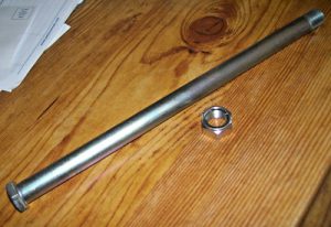 YAMAHA YFZ450, RAPTOR 660 STOCK SWINGARM PIVOT BOLT & NUT 04-13