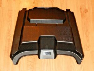 HONDA RANCHER 420, TRX 500, 520 FOREMAN BLACK REAR FENDER COVER, 80210-HR3-A20ZA
