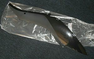 YAMAHA YFZ450R YFZ 450R FRONT FENDER BLACK RIGHT SIDE PANEL 1TD-F1721-10-00