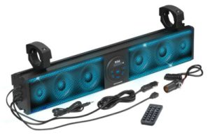 BOSS AUDIO 26" BLUETOOTH 6 SPEAKER RIOT SOUND BAR DEFENDER,WOLVERINE,VIKING,RZR