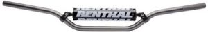HONDA CRF150R,YAMAHA YZ85,RENTHAL GUN METAL ALUMINUM HANDLEBARS 784-03-TT-03-219