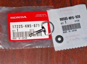 HONDA XR650,CRF250X,CRF450X, LOCKING STUD & WASHER 90505-MY6-920, 17225-KN5-671
