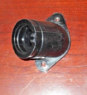 SUZUKI QUAD RUNNER 250, LT-4WD, LT-F250 RUBBER CARBURETOR INTAKE BOOT, PIPE