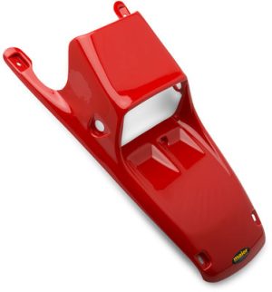 HONDA TRX250R,TRX 250R 88-89 FRONT FENDER RED HOOD COVER WITH HEADLIGHT CUT OUT