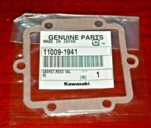 KAWASAKI KX125, KDX200, KDX220 KX KDX ENGINE INTAKE OEM REED CAGE GASKET 85-06,  11009-1941