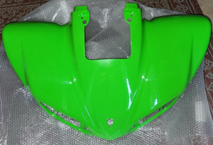 KAWASAKI KFX700 KFX 700 VFORCE GREEN OEM FRONT FENDERS KSV700 SPLASH MUD GUARDS