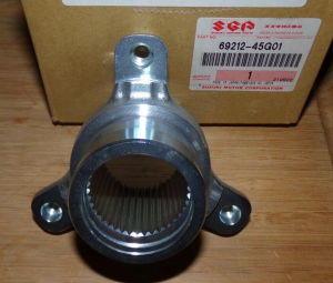 SUZUKI LTR450 LT450R LTR 450 REAR BRAKE ROTOR HUB, MOUNT, BRACKET 69212-45G01