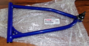 YAMAHA YFZ450R BLUE RIGHT UPPER, TOP CONTROL A-ARM 2009-2024, 1TD-F3550-40