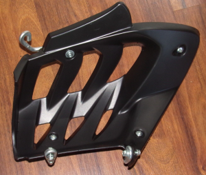 YAMAHA RAPTOR 700 LEFT SIDE FOOT GUARD,HEEL WELL,FLAP 13-24,  1PE-F1621-00-00