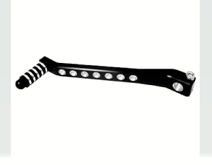 HONDA ATC350X ATC 350X BLACK BILLET ALUMINUM SHIFT PEDAL, LEVER 1985-1986