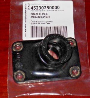 KTM 50SX 50 SX MINI ENGINE CARBURETOR INTAKE, REED CAGE BOOT 45230250000, 15-23