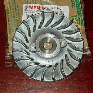YAMAHA BREEZE, GRIZZLY 125 FRONT CLUTCH ALUMINUM OUTTER FIXED DRIVE SHEAVE, FAN