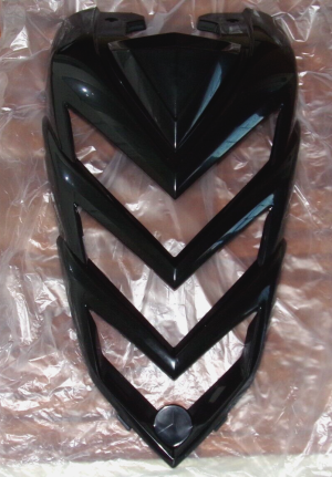 YAMAHA RAPTOR 700 FRONT FENDER VENTED NOSE HOOD, RADIATOR COVER 06-12