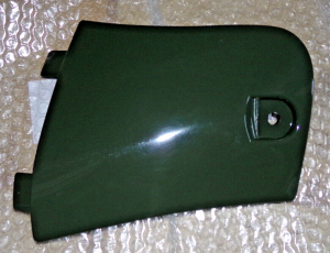 HONDA TRX 650 680 RINCON GREEN PLASTIC STORAGE COMPARTMENT COVER FRONT FENDER