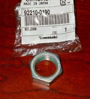 KAWASAKI KFX700 VFORCE,PRAIRIE 360, 700, BRUTE FORCE 650 SWINGARM BOLT JAM NUT