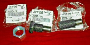 KAWASAKI KFX700 VFORCE,PRAIRIE 360,700, BRUTE FORCE 650 SWINGARM BOLTS & NUT