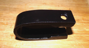 HONDA ATC250R, ATC 250R SWINGARM FRONT CHAIN GUIDE SLIDER GUARD 1982