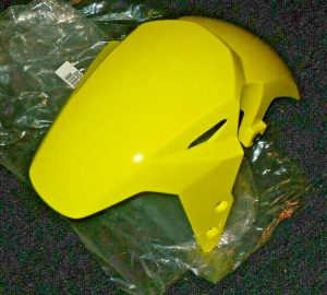 HONDA GROM 125,LEMON ICE YELLOW FRONT FENDER 2017-2018,   61100-K26-B00ZA
