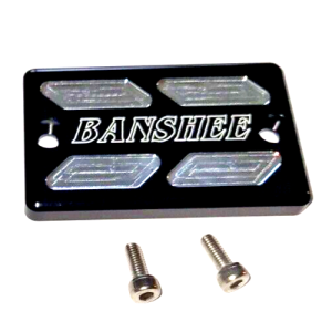 YAMAHA YFZ 350 BANSHEE BILLET ALUMINUM FRONT BRAKE MASTER CYLINDER COVER 1987-01