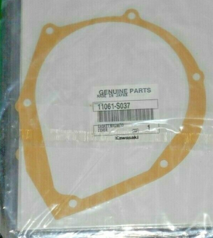 ENGINE MAGNETO, STATOR COVER GASKET KAWASAKI KLX125, SUZUKI DRZ125, LEFT SIDE
