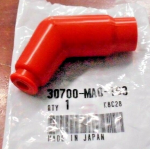 HONDA ATC 125M, 200X,350X, 250SX,250ES BIG RED SPARK PLUG IGNITION COIL CAP, OEM