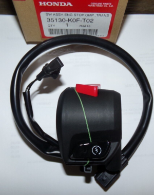 HONDA 125 MONKEY Z125 RIGHT SIDE HANDLEBAR SWITCH, START BUTTON,RUN SWITCH 19-21