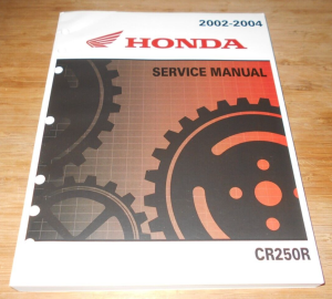 HONDA CR250R CR250 OEM SHOP, MECHANIC, SERVICE REPAIR MANUAL, BOOK 2002-2004