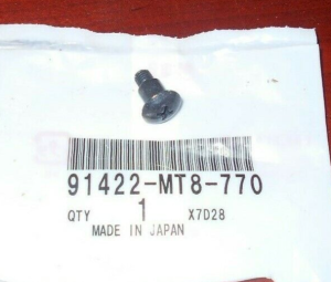 HONDA TRX 400EX, 400X, 250EX, 250X, RANCHER 350 SEAT FRONT COLLAR, MOUNT SCREW