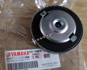 HONDA GENERATOR CHROME GAS FILLER CAP, 7C2-F4610-21, EF, YG MODELS