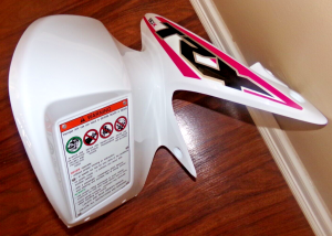 HONDA TRX90, TRX90EX, TRX90X LEFT SIDE WHITE FRONT FENDER 2006-2025