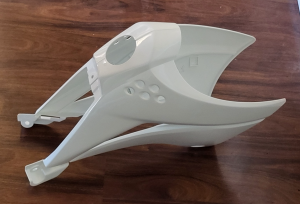 KAWASAKI KLX110 KLX 110, GAS, WHITE FUEL TANK COVER, SHROUD 2011-2026,