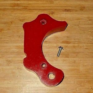 HONDA ATC250R,TRX250R ATC TRX 250R ENGINE CASE SAVER, RED HIGH INPACT ABSORBING