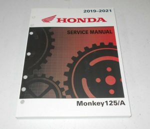 HONDA MONKEY 125 OEM SHOP,SERVICE REPAIR MANUAL BOOK,19-21, MOTORCYCLE SCOOTER