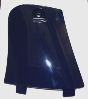 HONDA TRX 650 680 RINCON BLUE STORAGE COMPARTMENT COVER, LOCK PIN & WASHER