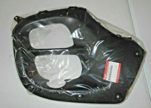 SUZUKI EIGER 400 LEFT SIDE BLACK FRONT FENDER ENGINE COVER MANUAL SHIFT, 53122-38F10-291