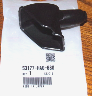 TRX 250 RECON, 250EX,400,450 FOREMAN, RANCHER HAND BRAKE LEVER RUBBER DUST COVER