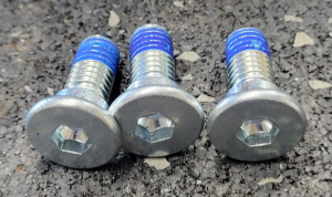 SUZUKI 250 QUADRACER LT250, LT500 500 QUADZILLA FRONT BRAKE ROTOR MOUNTING BOLTS