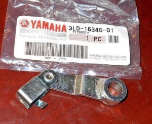 YAMAHA RAPTOR 660, 700 ENGINE CLUTCH CABLE PUSH LEVER 3LD-16340-01-00, 01-25