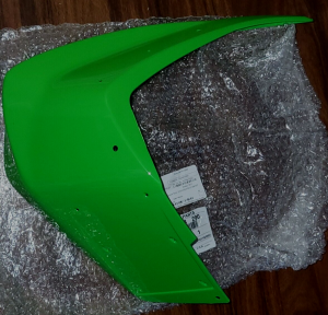 KAWASAKI KFX450R KFX450 FRONT FENDER LEFT SIDE EXTENSION 35004-0068-290