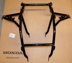 HONDA RINCON TRX 650 & 680 BLACK METAL FRONT BUMPER 03-23, 81150-HN8-000
