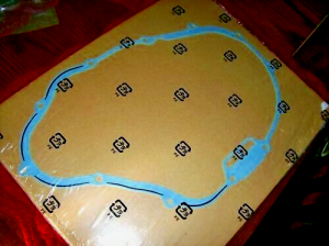 HONDA ATC350X ATC 350X ENGINE CLUTCH COVER GASKET 85-86,  11394-HC4-840