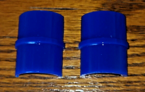 HONDA TRX 250R STEERING STEM UPPER CLAMP, HOLDER BUSHING BLUE POLYURETHANE 86-89