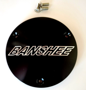 YAMAHA BANSHEE 350 CLUTCH COVER CASE BILLET ALUMINUM COVER, INSERT  1987-2012