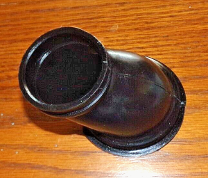 HONDA ATC 250R 85-86 AIR BOX TO FRAME AIR BOOT DUCT, INTAKE BOOT 17252-HA2-000