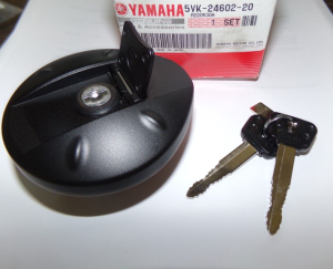 YAMAHA GAS TANK CAP & KEYS XT250, XT 250 5VK-24602-20