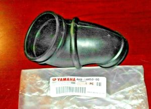 YAMAHA WOLVERINE,BIG BEAR 350 AIR BOX TO CARB,CARBURETOR INTAKE BOOT 4KB-14453-0