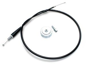YAMAHA 200 BLASTER CARBURETOR CAP & THROTTLE CABLE KIT 87-06, 01-0390